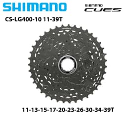 SHIMANO Cues 10 Speed CS-LG400-10 CS-LG300-10 LINKGLIDE Cassette 11-39T 43T 48T CUES U6000 Series Sprocket Rider-tuned Gear Step