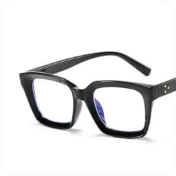 Retra Square Concave Frame Clear Lens Glasses Ultra Light Myopia Nerd Spectacles Degree 0 -0.5 -1.0 -2.0 -3.0 -4.0 to -6.0
