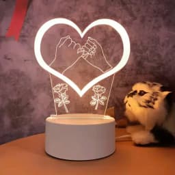 3D Lamp Acrylic LED Night Lights Bear Dinosaur Child Night Light Led for Bedroom Decoration Christmas Decor Wedding Party Favors