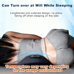Back Pillow Bed Sleeping Waist Protection Pad Lying Flat Waist Relief Waist Support Heating Vibrating Electric Massage Pillow