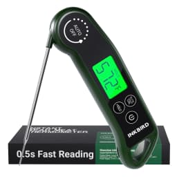 INKBIRD Handheld Meat Thermometer 0.5s Quick Read Digital LCD Screen Cooking Roasting Thermometer for Kitchen,BBQ,Baking,Grill