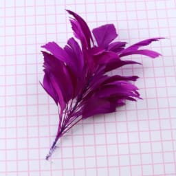 10-12inch Multicolor Turkey Goose Feather Flower Triangle Tipped Coque Free Bendable Feather Plumas Crafts DIY Lady Headdress