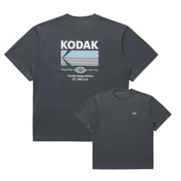 KODAK Spring/Summer 2026 New Versatile Print T-Shirt Unisex Crew Neck Short-sleeved Retro Street Y2K Casual Fashion Tops Cloths