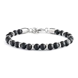 2026 Classic 6mm Tiger Eye Stone Hematite Beaded Bracelet Adjustable Stainless Steel Chain Bracelet for Men Women Jewelry Gifts