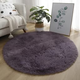 Bubble Kiss Thick Round Rug Carpets For Living Room Soft Home Decoration Bedroom Room Plush Salon Thicker Pile Rug 40cm