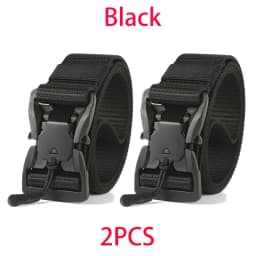 Newest Automatic Magnetic Buckle Tactical Belt Mens Canvas Tactical Workwear Casual Outdoor Military Training Pants Belt For Men
