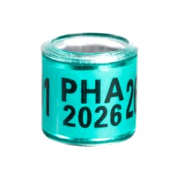 PHA 2026/2027 Pigeon Foot Ring ID 8mm With Numbers Aluminum Plastic Racing Pigeon Outdoor Training Marking Ring 60 Pcs