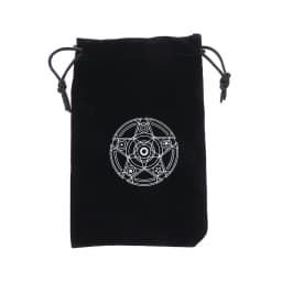1Pc Velvet Tarots Oracle Cards Storage Bag Runes Constellation Witch Divination Accessories Jewelry Dice Bag Drawstring Pouch