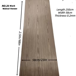 DIY High-EndTech Wood Veneer :for Wooden Refurbished Furniture Door Coffee Table Speaker Wall Panels Interior Home Decor
