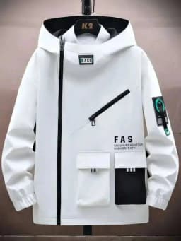 HKSH Spring Autumn New Coats Youth Trendy Handsome Men's Tide Chic Versatile Hooded Jackets High Street Zipper Sweatshirt HK0973