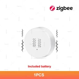 ZigBee Smart Vibration Sensor Tilt Detector Monitor App Control Security Protection Zigbee Sensor Motion ShockAlarm Support Z2M
