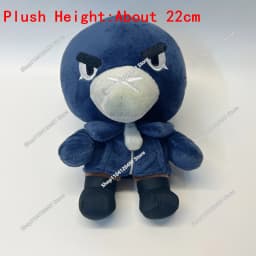 10cm-25cm Cartoon Cosplay Brawler Spike Plush Toy Cotton Pillow Dolls Cute Game Character Game Peripherals