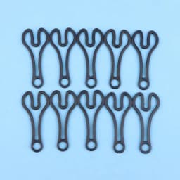 10Pcs Shopping Cart Token Keychain - Supermarket Trolley Unlocking Tool 3D Printed Portable & Reusable Compact Sturdy Design