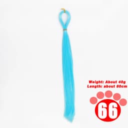 80CM 1/3 1/4 1/6 SD Doll Hair Accessories Salon Ob Heat Resistant Doll Wig Hair Hand Woven Modified DIY Hair Grafting Hair