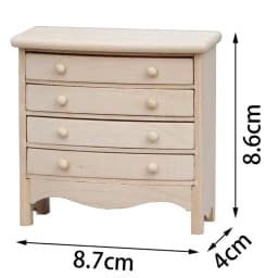 1/6 1/12 Dollhouse Miniature Bookcase Storage Rack Mini Wood Cherry Display Shelf Cabinet Cupboard Doll House Furniture Model