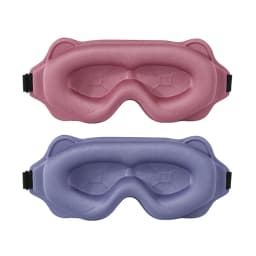 3D Sleep Mask Sleeping Aid Blindfold Block Out Light Portable Soft Memory Foam Face Mask Eyeshade Comfort Three Dimension Design