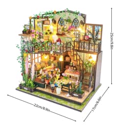 Doll House Handmade 3D Puzzle Making Building Model Kit Production And Assembly Room Toys Wooden Crafts DollHouse Birthday Gifts