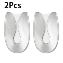 2pcs/4pcs Gel Heel Protectors Shock Absorbing Insoles Soft Elastic Silicone Heel Cushions Foot Care Products Fasciitis Insoles