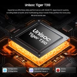 Blackview WAVE 7C Smartphone, 4GB RAM+12GB Virtual RAM 64GB ROM, 6.56" HD+ Display, 5000mAh Big Battery, Android 16, Doke AI 2.0, 1080P Video Recording, Free TPU Protective Case