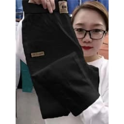 Women Thin Cotton Linen Casual Pants 2025 Spring Summer New Large Size Loose Slim Harem Trousers Straight Nine Pants Tide Female