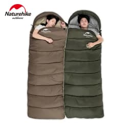 Naturehike Sleeping Bag Hollow Cotton Ultralight Winter for Adult Outdoor Camping Thicken Warm Waterproof Envelope Sleeping Bag