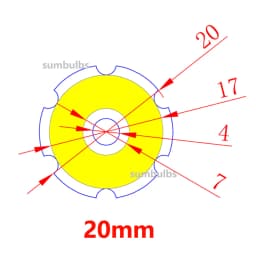 2W-12W Angel Eyes COB Light Source Annual Shape 12V DC 20mm-120mm Ring LED Chip Cold Warm White Light Source for DIY Car Bulb