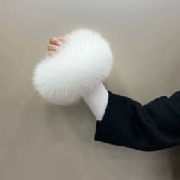Fox Fur Cuff Arm Warmer Lady Bracelet Real Fur Wristband Glove High Quality Fox fur Cuffs Hot Sale Wrist Warmer