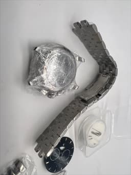 7750 case, M8607 case, watch case, watch accessories, sapphire mirror stainless steel case.