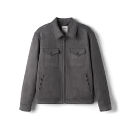 SIMWOOD 2025 Autumn Winter New Regular Fit Suede Fabric Motorcycle Jacket Men Warm Coats