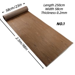 DIY High-EndTech Wood Veneer :for Wooden Refurbished Furniture Door Coffee Table Speaker Wall Panels Interior Home Decor