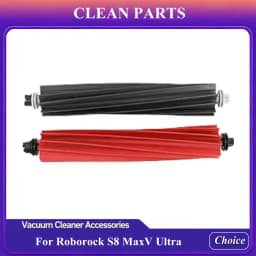 For Roborock S8 Maxv Ultra Vacuum Cleaner Accessories Mian Brush Side Brush Mop Pads Cloth Dust Bag Hepa Filter Spare Parts
