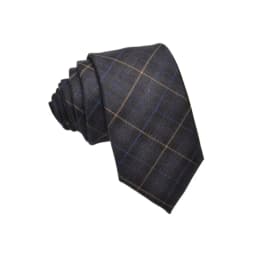 New Zipper Men Ties Suits Lazy Plaid Neck Tie For Wedding Check Necktie For Men Retro Lazy Fashion Stripe Ties For Women Necktie