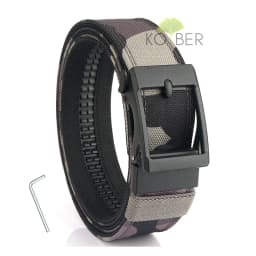 KOLBER Hard Tactical Belt for Men Metal Automatic Buckle Military Gun Belt 1100D Nylon Outdoor IPSC Belt Casual Waistband Male