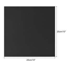 4pcs Black EVA Foam Sheets Spone Foam 7mm Thick 10x10 Inch Craft EVA Sheets DIY Handmade Model Making Material