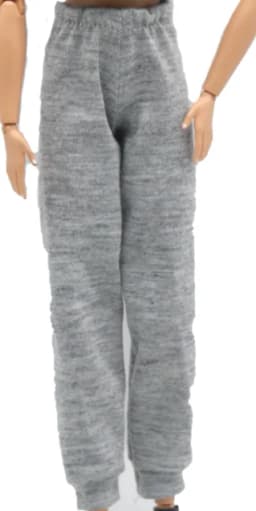 New 30cm 1/6 Doll Suspender Top and Sweatpants Set Daily Wear Accessories Clothes for Barbies Doll