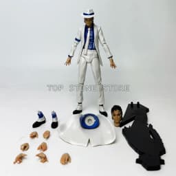 SHF Michael Jackson Action Figure Smooth Criminal Moonwalk Jackson Figures 16cm PVC Collection Movable Figurine Model Toys