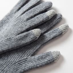 Winter New 100% Cashmere Knit Touch Screen Gloves Women Soft Warm Stretch Guantes Lady Solid Color Casual Full Finger Guantes