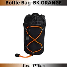 Outdoor Backpack Attachment Storage Bag Nylon Ultralight Portable Phone Bottle Pouch for Mountaineering Hiking Travel Gear