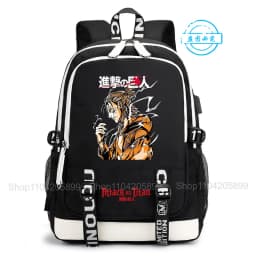 Attack on Titan Backpack Anime Mochila Student School Bag Boys Girls Gift Casual Daily Travel Rucksack