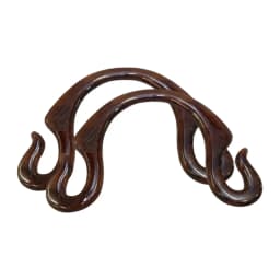 2Pcs Resin Handbag Handles Professional Replace Portable Premium Accessory Handbag Handle Making Purse Supplies