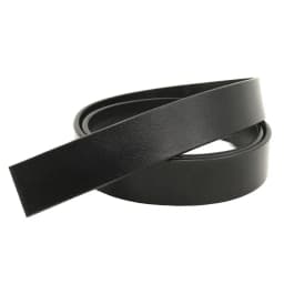 Men's Cow Leather No Buckle 3.5cm Wide Real Genuine Leather Belt Without Automatic Buckle Strap Belts Accessories High Quality