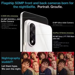 Global version samrtphone OnePlus Nord 5 5G 8GB+256GB 12GB+512GB Snapdragon 8s Gen 3 Android 15 6800 mAh 80W Wi-Fi 6 NFC