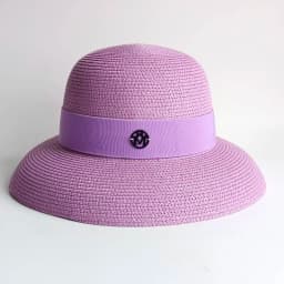 Canotier Hat Flat Top Fedora Women's Autumn and Winter Vacation Diamond Striped Sun Hat Women's Fedora sombreros para mujer