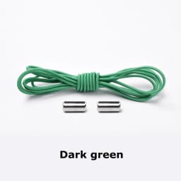 Elastic Lock Shoe Laces No Tie Shoelaces New Simplicity Round Metal Tip Shoelace Leisure Quick Sport Shoe Laces Unisex