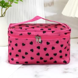 Dot Makeup Bag Travel Portable Large Capacity Toiletry Organizer Storage Box Carry On Waterproof Handbag Cosmetic Bag Wash Bag