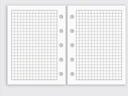 M5 5Holes Cute Loose Leaf Binder Inner Page Pocket Notebook Planner Girl Notepad Agenda Book Photo Book School Stationery