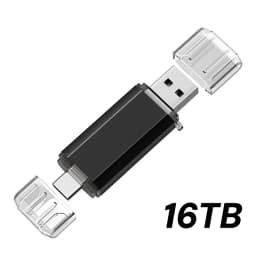 Lenovo 16TB 2 In 1 OTG USB Flash Drive 3.0 Type C 8TB 2TB Pendrive For iPhone Huawei Xiaomi Android Laptop Memory Stick