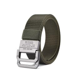 Men Belts Automatic Buckle Metal Webbing Belts for Men Women Canvas Nylon High Quality Strap Casual Outdoor Sports Students