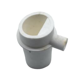 Quart Crucible for Centrifugal Casting Machine High Temp Dental Laptop Investment Casting Tools Jewelry Making Pouring Spout