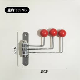 Multifunctional Hanger Hooks Retro Decorative Clothes Organizer Iron Wall Coat Racks Space Saving Living Room Furniture